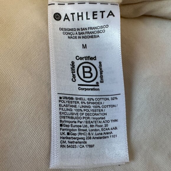 Athleta Cream Quilted Sweatshirt - Picture 7 of 8